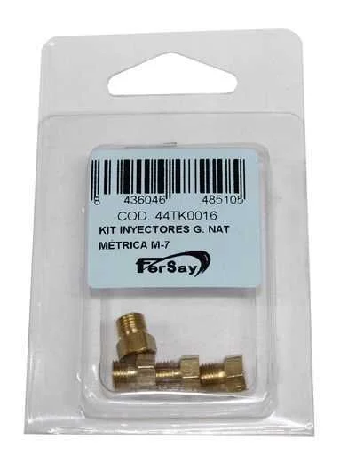 Kit inyectores gas natural metrica M 7