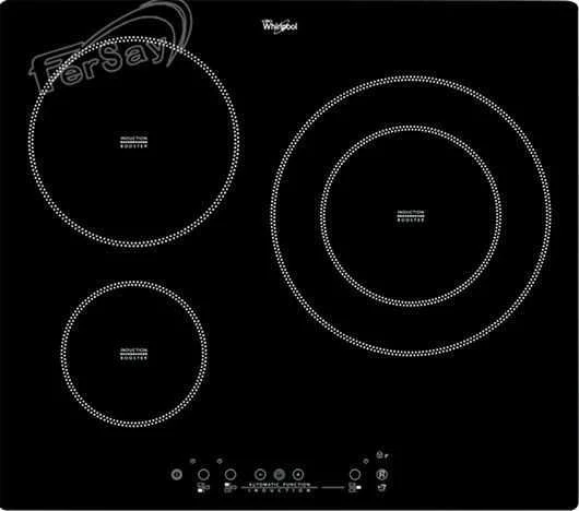 Vidro para placa vitroceramica Whirlpool 48101062.