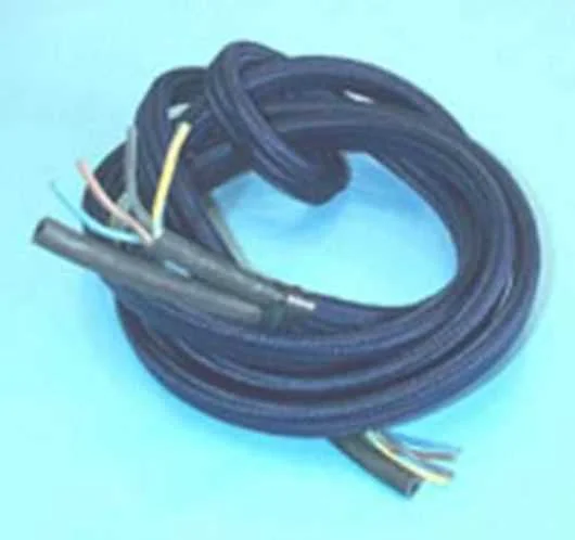 CABLE BLANCO AZUL 4 HILOS + TUBO GOMA