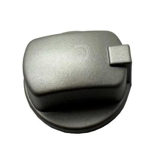 Mando selector programas color inox horno Indesit.