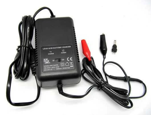 12v 1.5a Cargador de Batería Y Tipo Agm