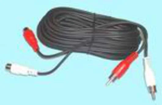 2 Rca Macho - 2 Rca Hembra 5m