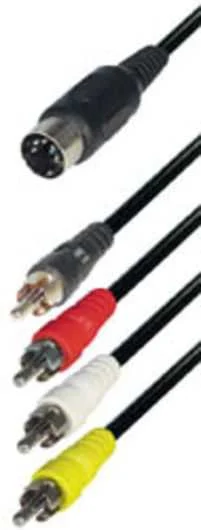 Din m 5P 180 - 4RCA m 1,5m