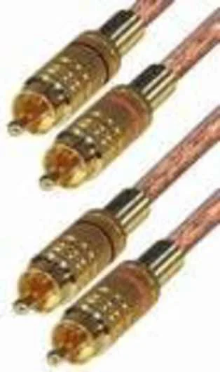 2rca M - 2rca M 10m Dorado 5mm