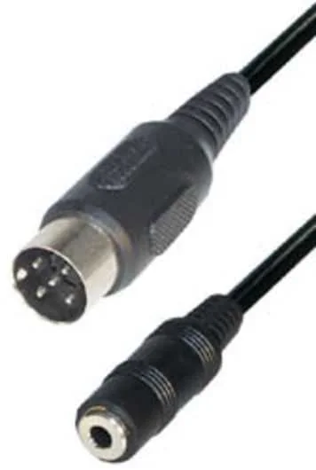 Din m 5P x - jack h 3,5ST 0,