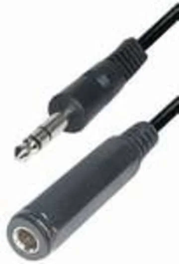 Cable Jack macho hembra 6,3 mm 5 metros