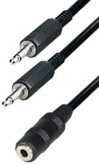 2xjack m 3,5MO - jack h 3,5ST
