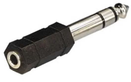 ADAPTADOR 6,3 ST MACHO 3,5 MONO HEMBRA