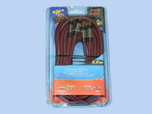 Cable 2rca Macho - 2rca Macho 5m Hq E-Bra3-5