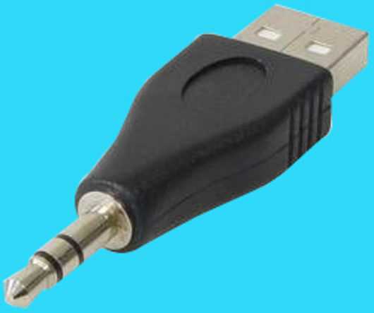 Conecto Adaptador de Usb Para Jack Macho Estéreo .