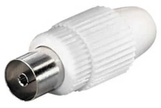 Conector coaxial hembra atorni
