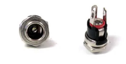 Conector Femenino para La Fuente de Alimentación .