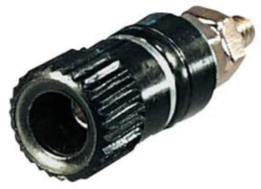 Conector de Potencia de Plátano - Chasis Negro.
