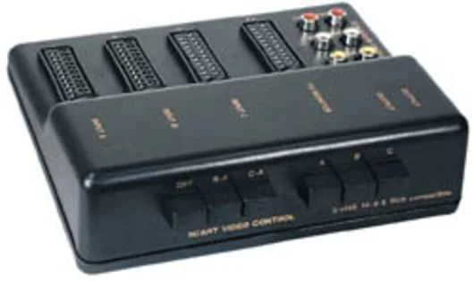 Caja conmutacion 4xEUROS+6RCA