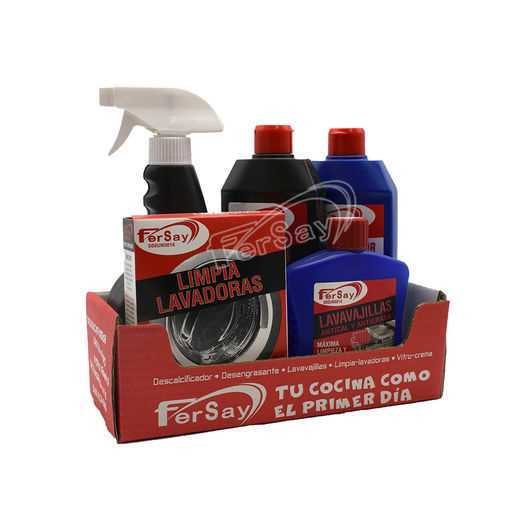 Expositor Con Productos de Limpieza
