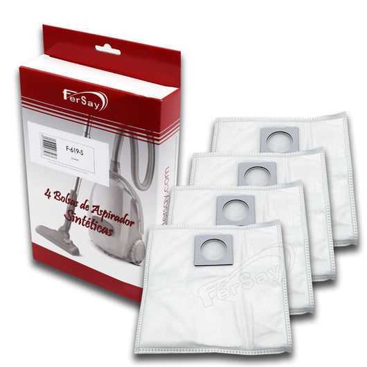 Bolsa Aspirador Universal F-619-S 4 Bolsas