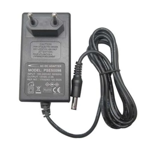 Fuente alimentacion externa 12 V 2 A 24 W