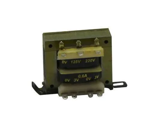 Transformador alimentacion 3V + 3V 0,6A
