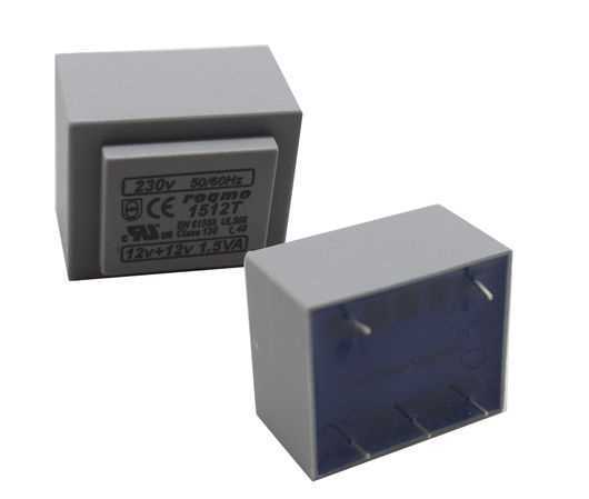 Transformador Alimentacion 12 V +12 V 1.5 Va 63 Ma