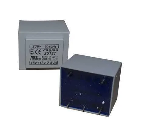Transformador alimentacion 18 V + 18 V 2.5 VA