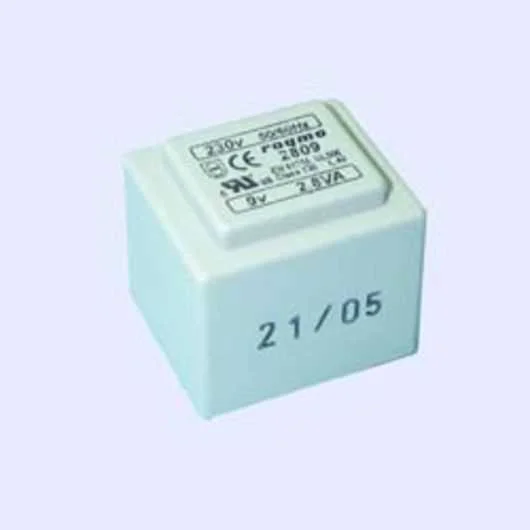 TRANSFORMADOR ALIMENTACION 9 V 2.8 VA