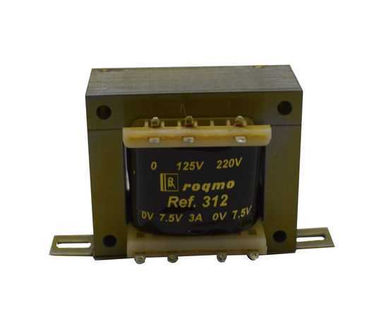 Transformador Alimentacion 7.5 V + 7.5 V 3 a
