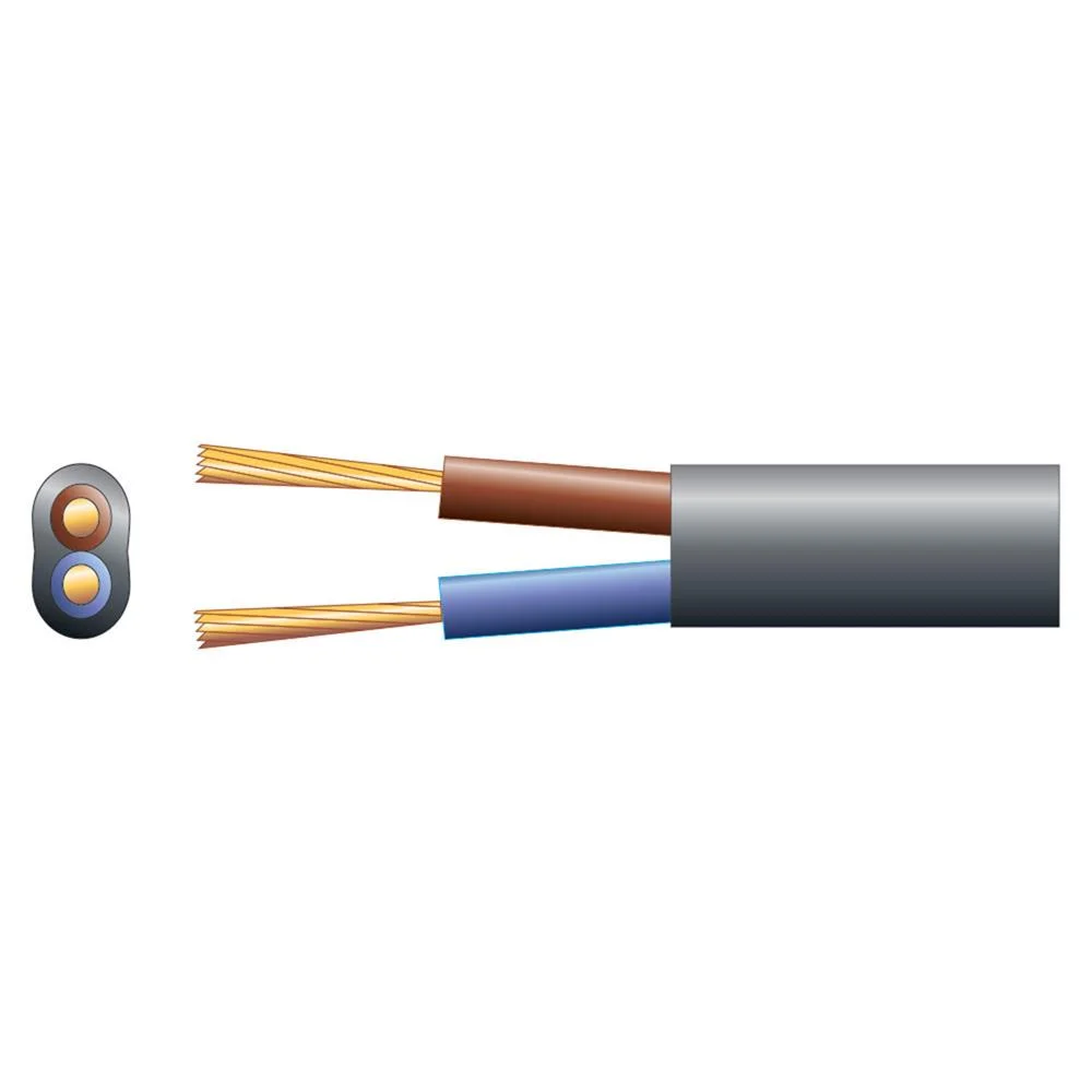 Cabo Eletrico 2 Núcleos Oval Pvc. 300/300v. Ho3vvh
