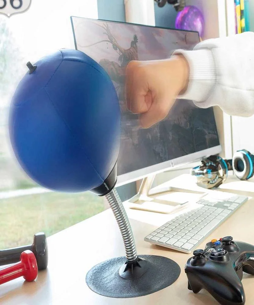 Saco de Boxe Insuflável, Anti-Stress para o Escritório Hittres Innovagoods 
