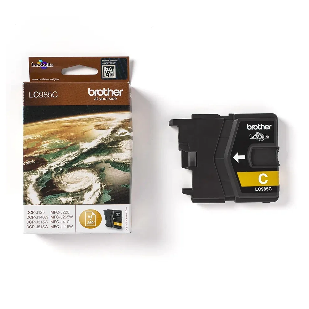 Tinteiro de Tinta Original Brother Lc985c Ciano 