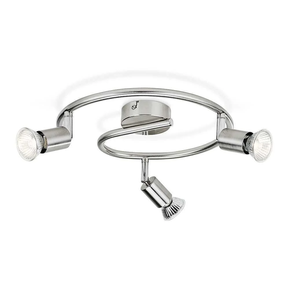 Luz de Teto Circular 3 Elementos Mod. Limbali Gu10 Ø32x13cm Philips