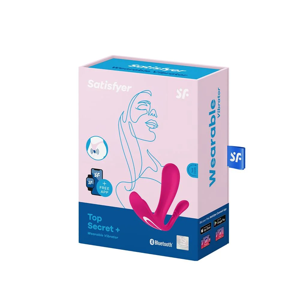 SATISFYER TOP SECRET+ VIBRADOR ROSA 1UN