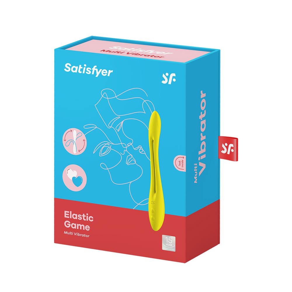 Vibrador Amarelo de Jogo Elástico Satisfyer 1un