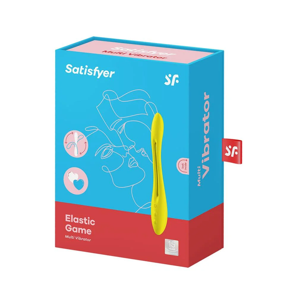Vibrador Amarelo de Jogo Elástico Satisfyer 1un