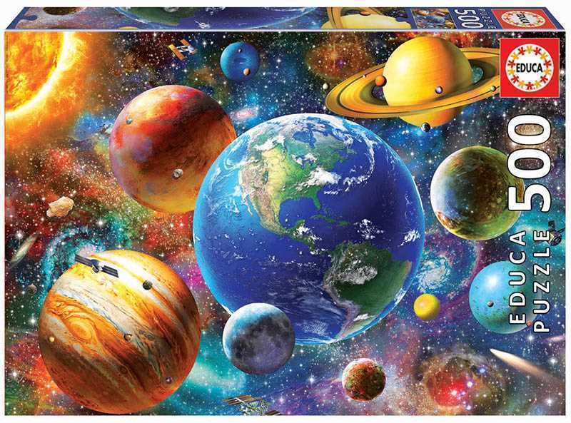 Puzzle Solar System Educa (500 Pcs)