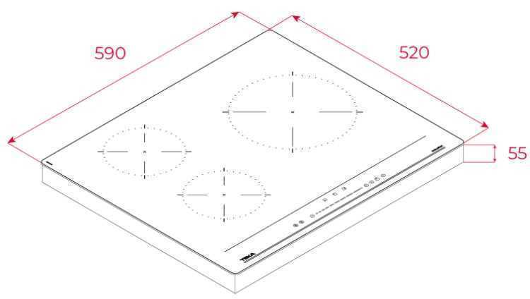 Placa Induccion Teka Ibc63bf100 3f