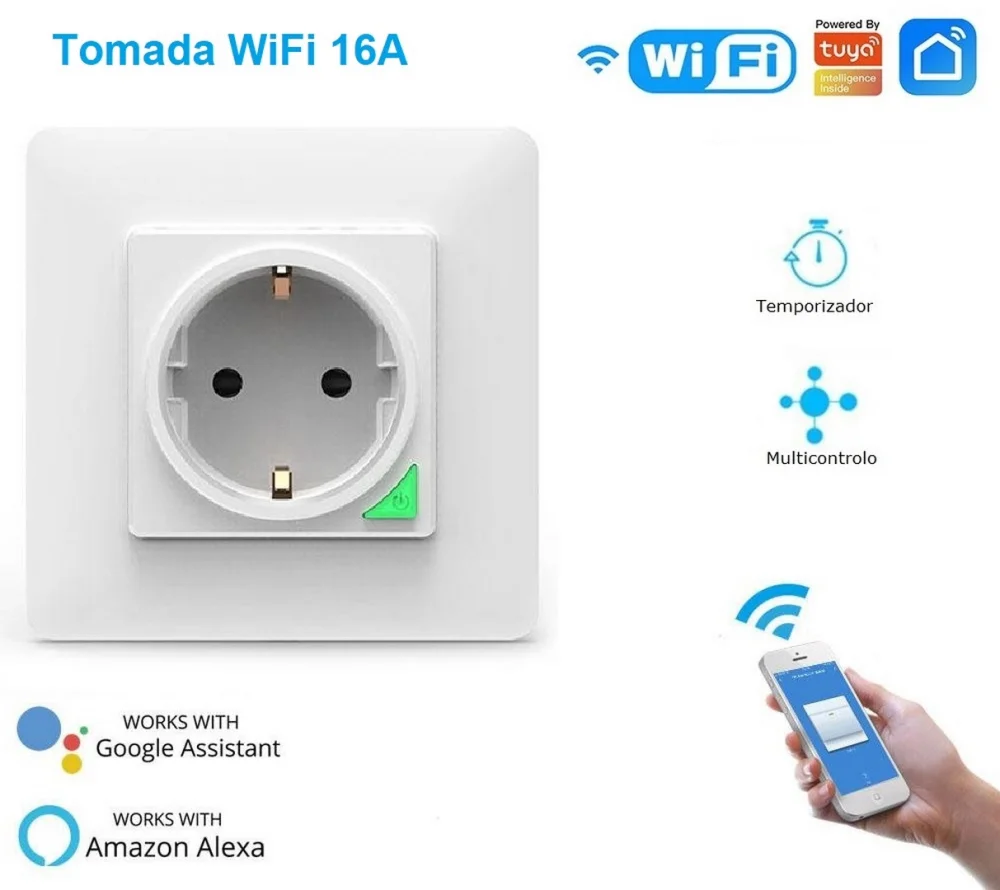 Tomada Wifi Parede