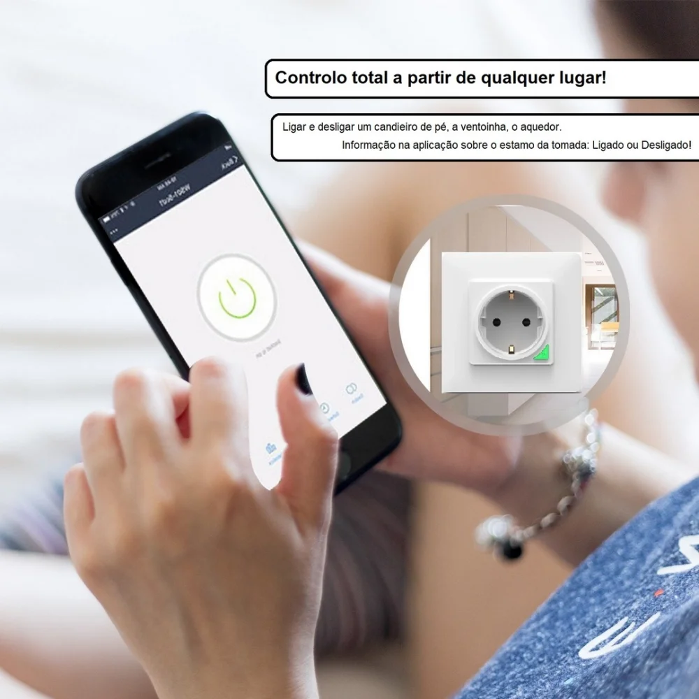 Tomada Wifi Parede