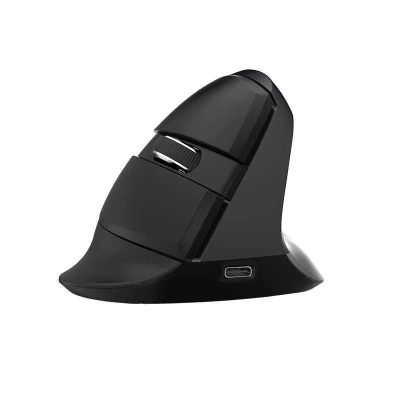 Delux M618Mini rato Mão direita RF Wireless+Bluet.