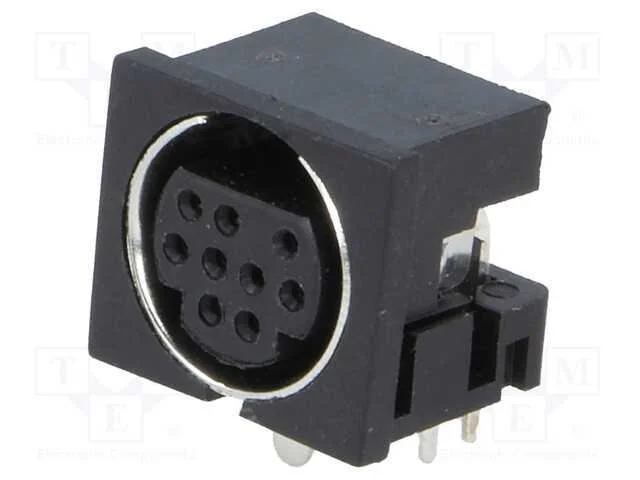 Pin Mini Enchufe Hembra 9 Pines Pin Dijo 90 º
