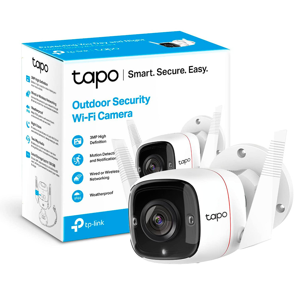 Tp-Link Tc65 Camera Seguranca Outdoor Wifi Ip66