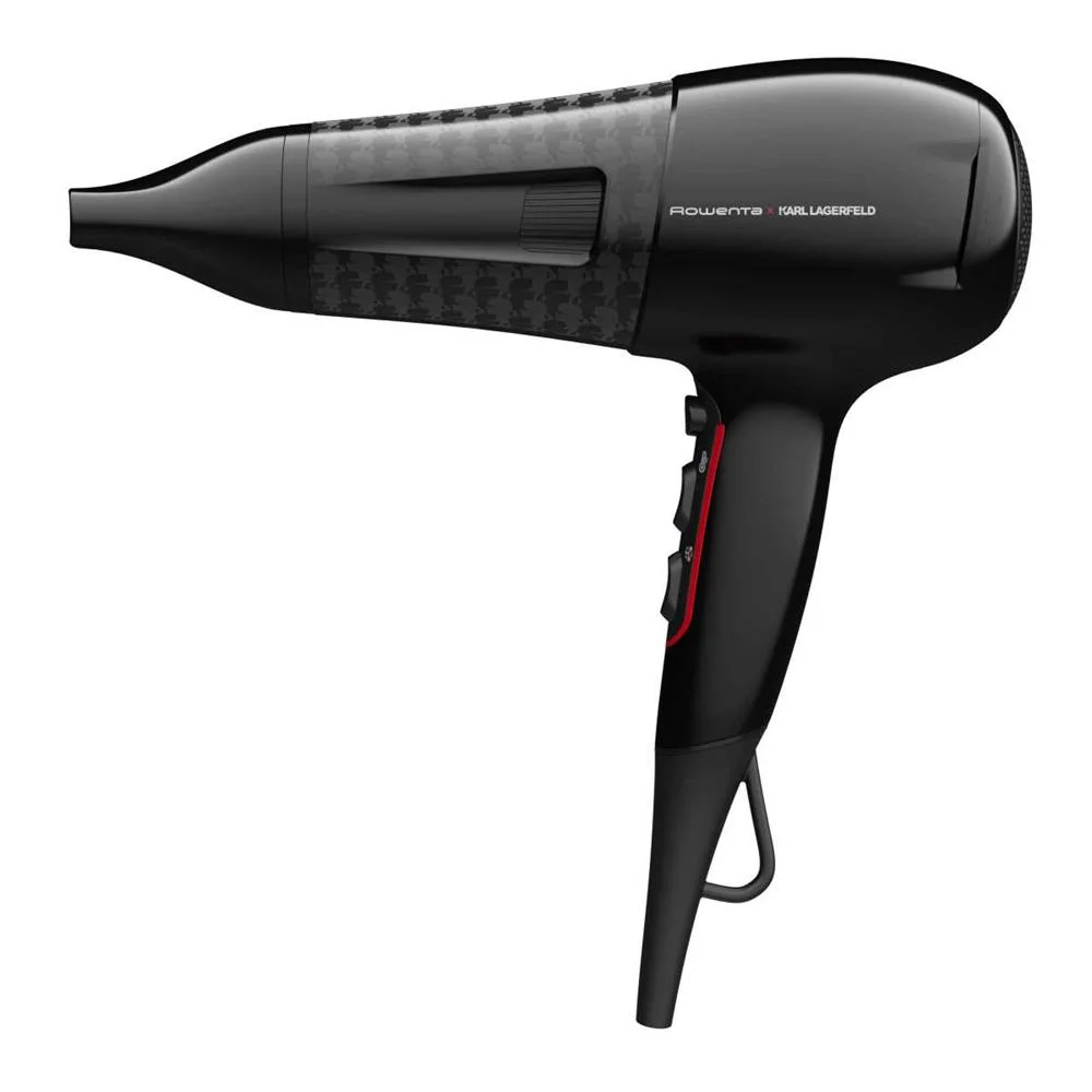 Secador de Cabelo Rowenta Powerline Karl Lagerfeld Cv591lf0 2100w Preto