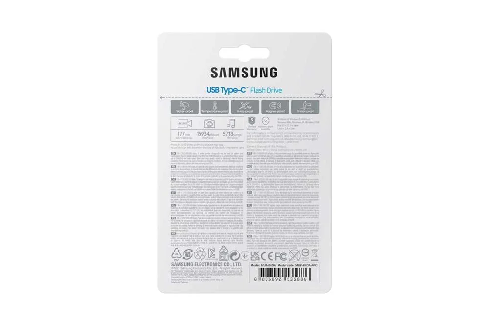 Usb-Stick  64gb Samsung Type-C Retail