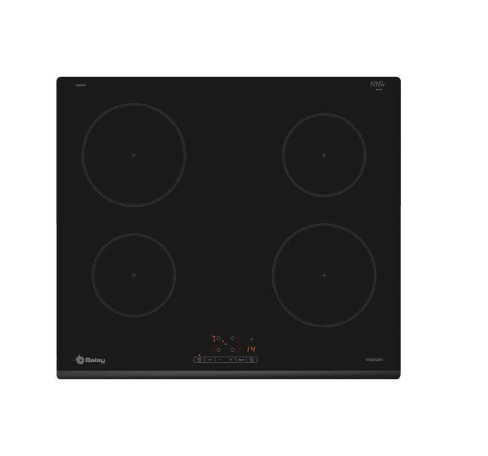 Balay Placa 60cm Induçao 4 Zonas Biselada
