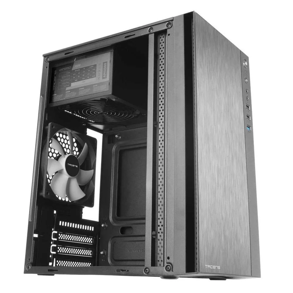 Caixa de Pc Usb 3.0 + Fonte de Alimentação 500w Preto - Tacens