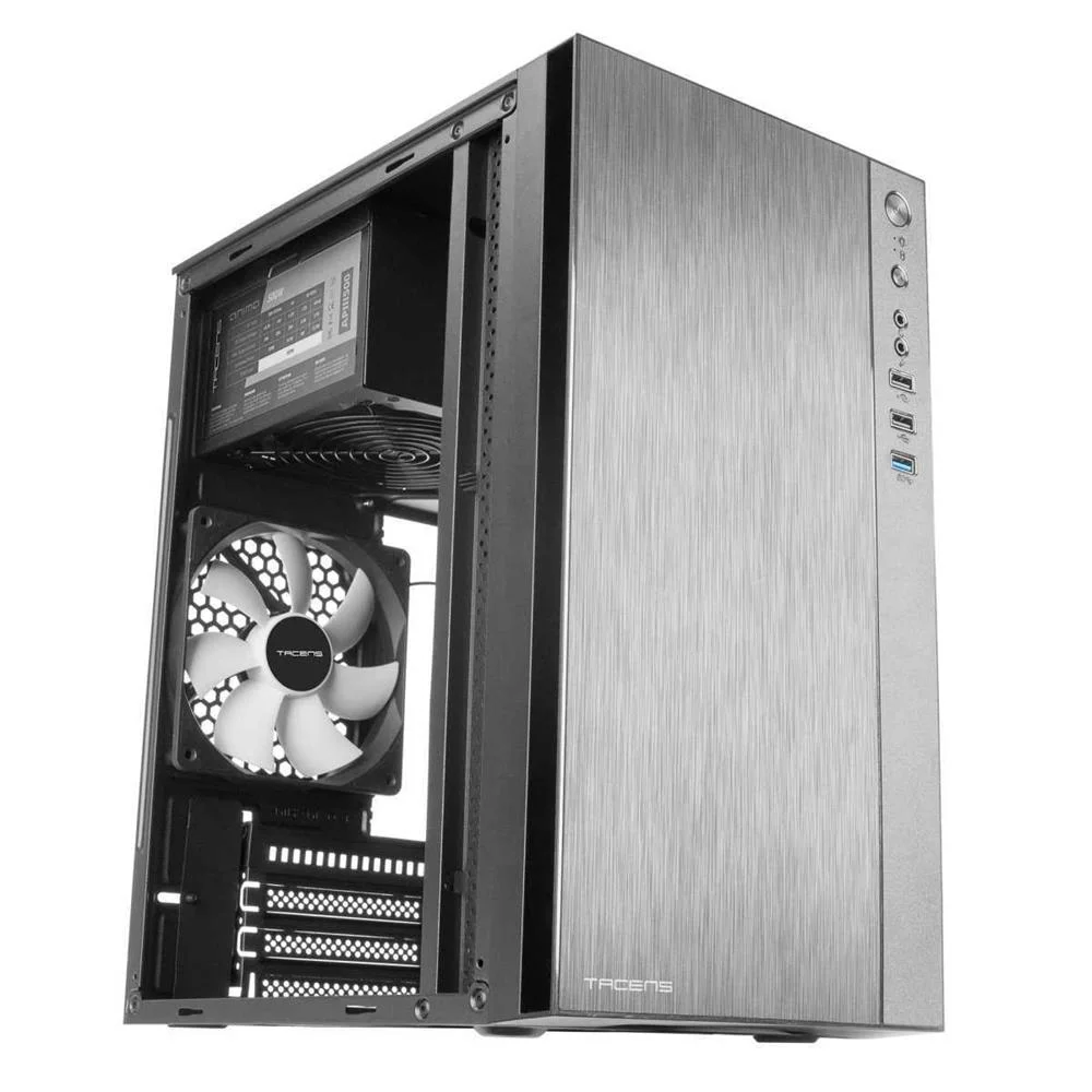 Caixa de Pc Usb 3.0 + Fonte de Alimentação 500w Preto - Tacens