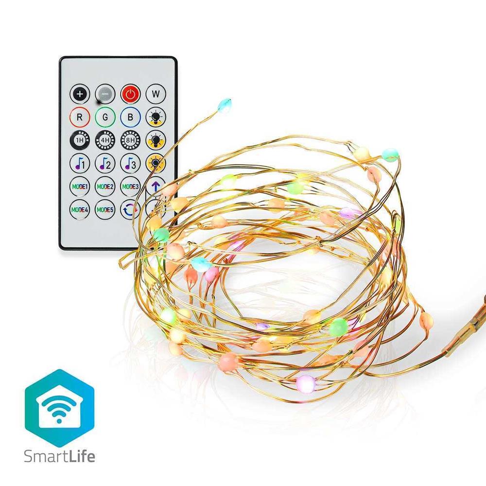 Tira de LED a cores SmartLife | Wi-Fi | Multicolo.