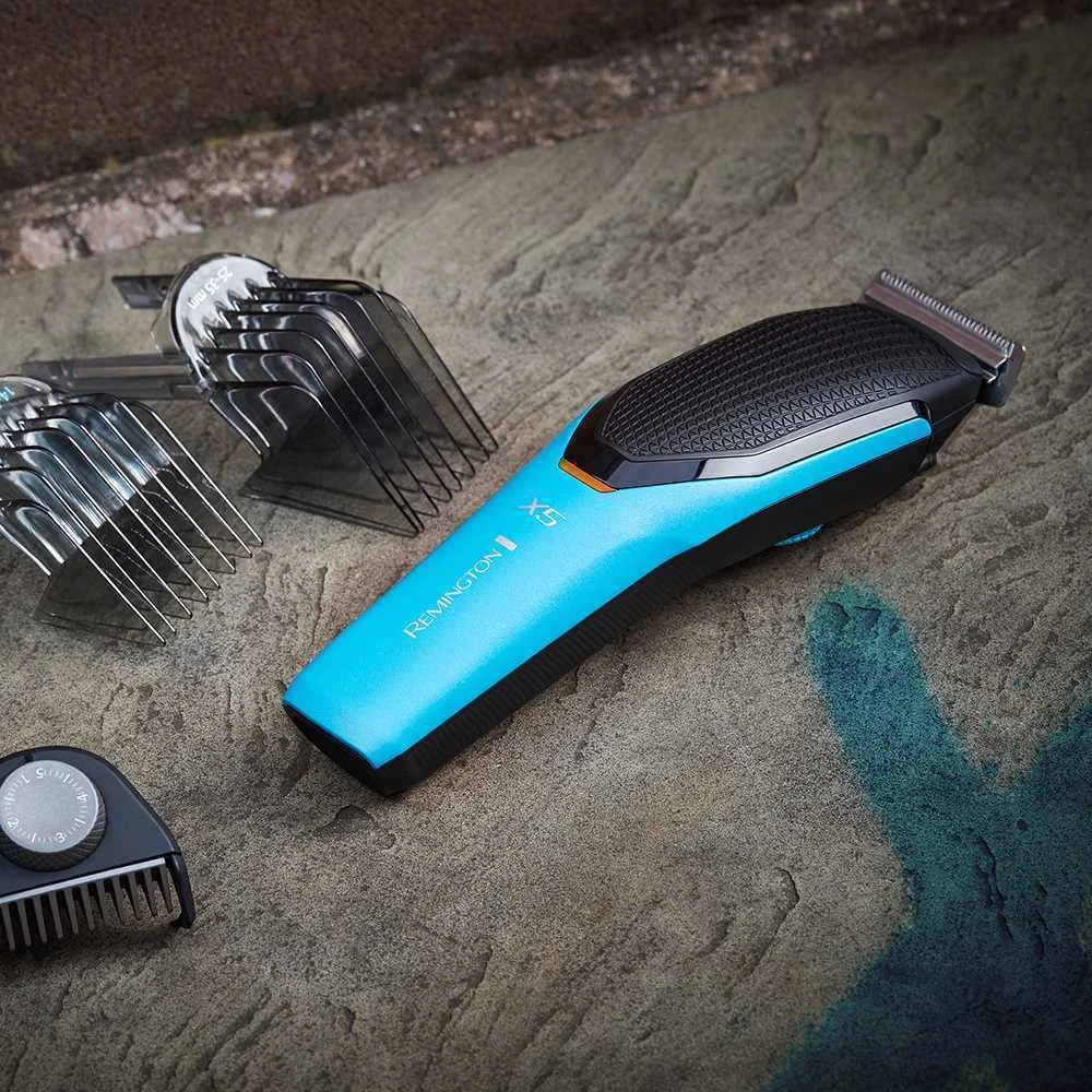 Máquina de Cortar Cabelo Remington Hc5000 Power X Series X5 Azul