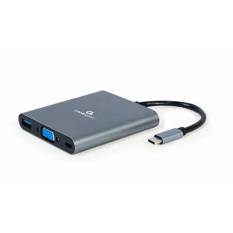 Gembird A-Cm-Combo6-01 Notebook Dock/Port Replicator Usb 3.2 Gen 1 (3.1 Gen 1) Type-C Grey