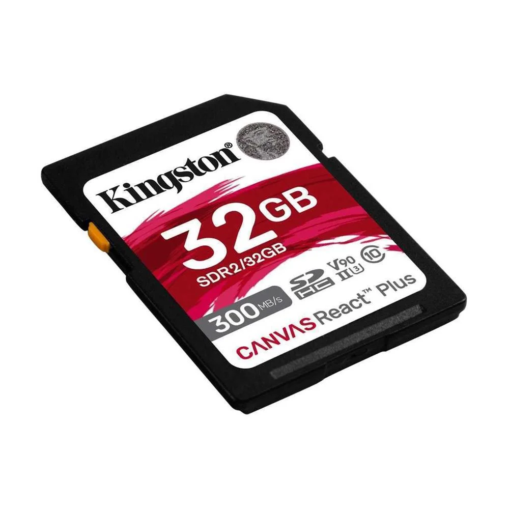 Kingston Canvas React Plus - Flash Memory Card - 32 Gb - Sdxc Uhs-Ii