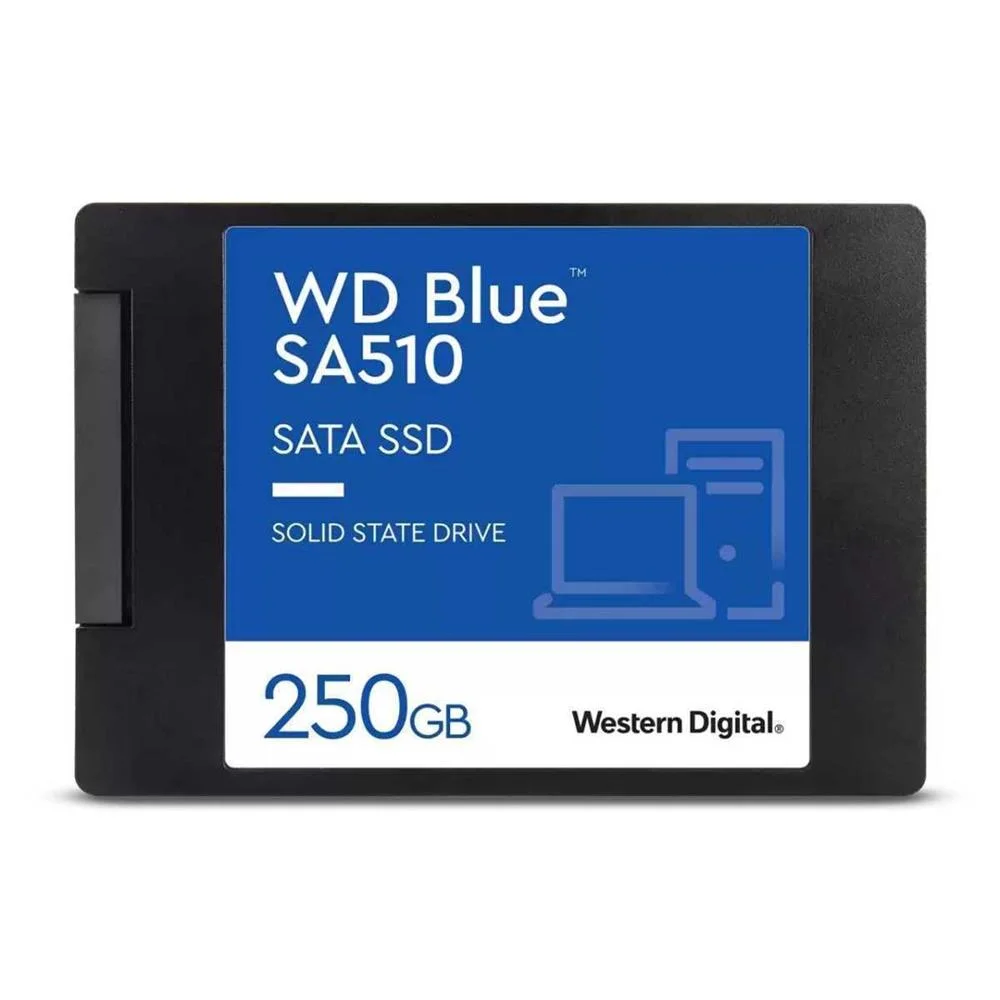 Ssd Wd Blue   2,5" (6.4cm) 250gb Sata3   Sa510     7mm Intern